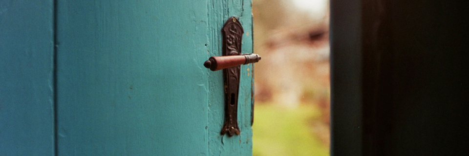 Warm light from a window in a cozy home